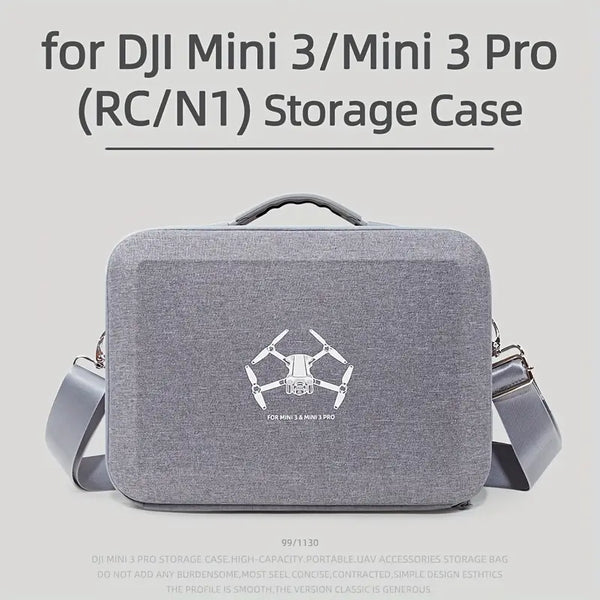 DJI Mini 3/ Mini 3 Pro Portable Case ** CAN HOLD UP TO 5 BATTERIES **
