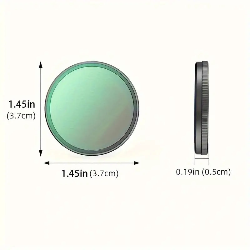 BRDRC UV Filter for DJI Action 3/4/5 Pro, UV Protection.