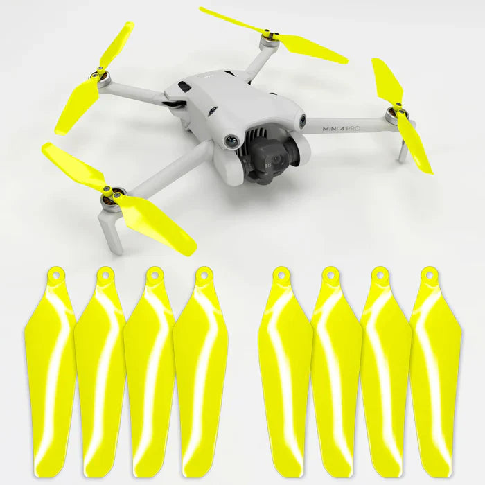Mini 4 / 3 Pro SUPER STEALTH Upgrade Propellers (Full Set) (Variety of Colours)