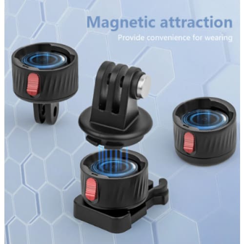 Action Camera Magnetic Suction Quick Switch Mount Adapter Tripod for GoPro Insta360 X2 X3 POV Accessories
