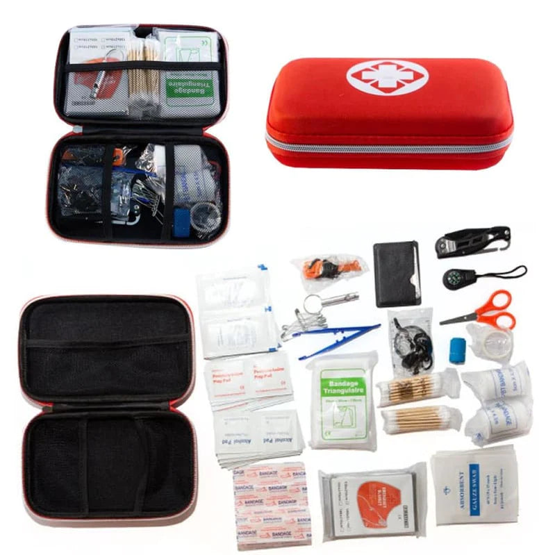 Lixada Emergency Survival Kit 18-in-1 Survival Equipment Emergency Tool  Supplies First Aid Gear for Hiking Hunting Camping Adventures