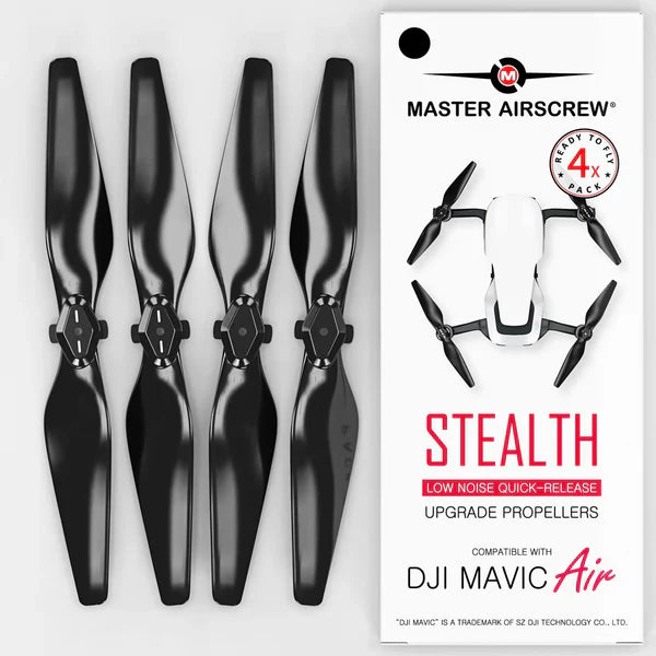 Mavic Air STEALTH Upgrade Propellers (Variety of Colours) – Drone
