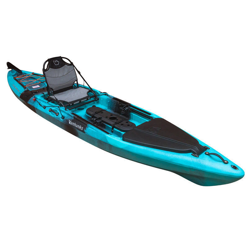 Vanhunks BlueFin 12' Tandem Fishing Kayak Oceana Blue