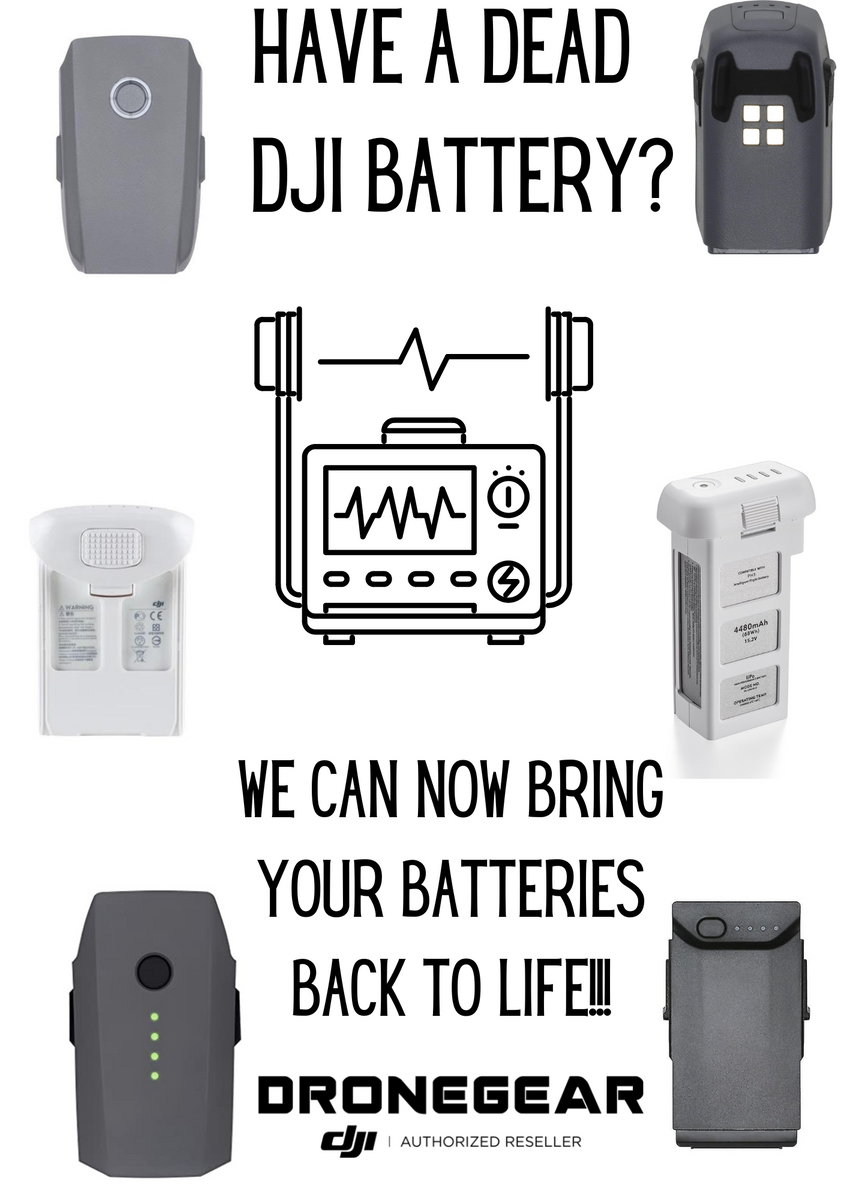 Mavic air battery sales dead