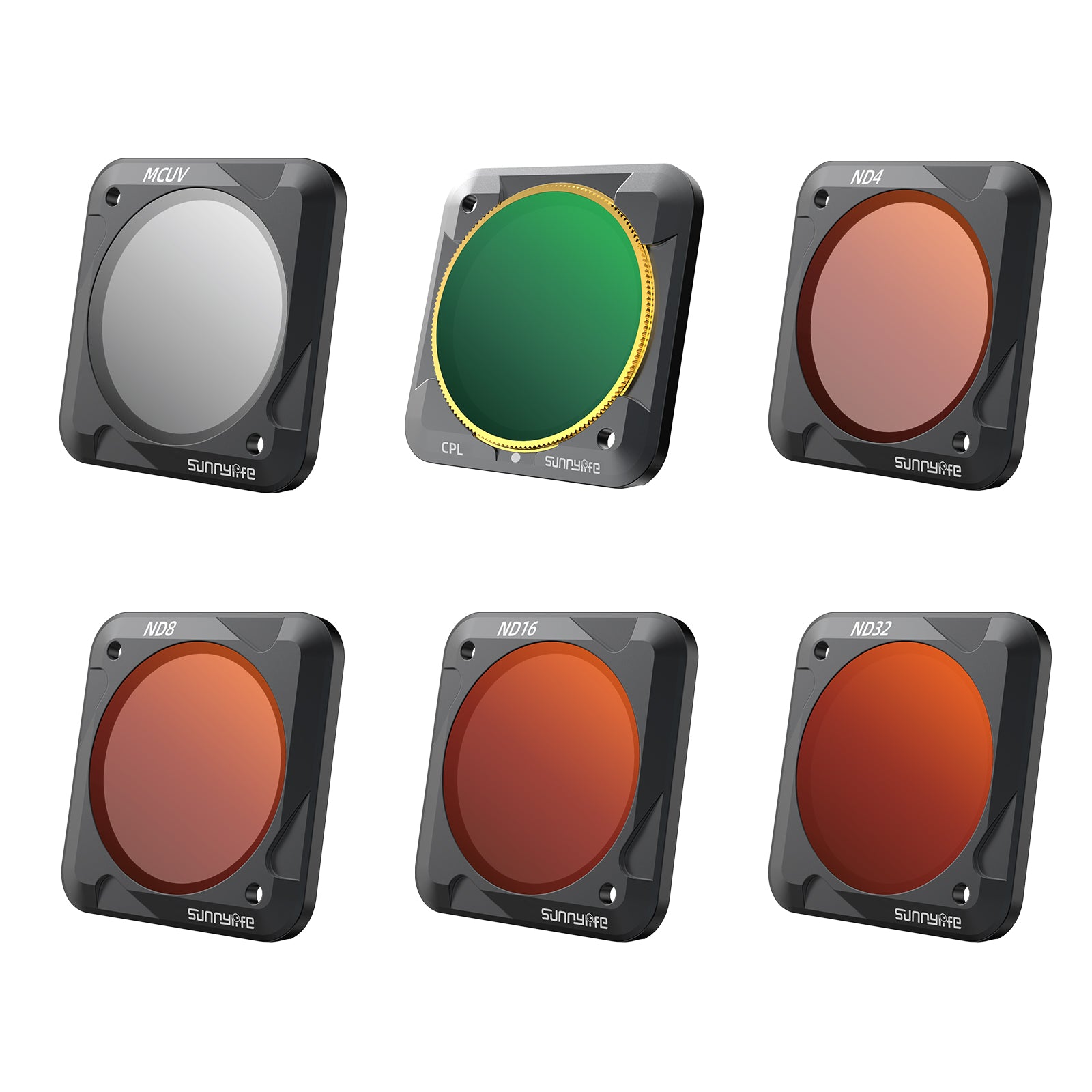 Sunnylife Action Camera Lens Filter Magnetic ND4 ND32 ND16