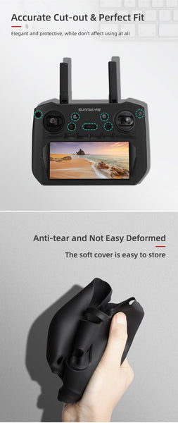 Silicone Protective Cover with Sun Hood DJI RC PRO Controller