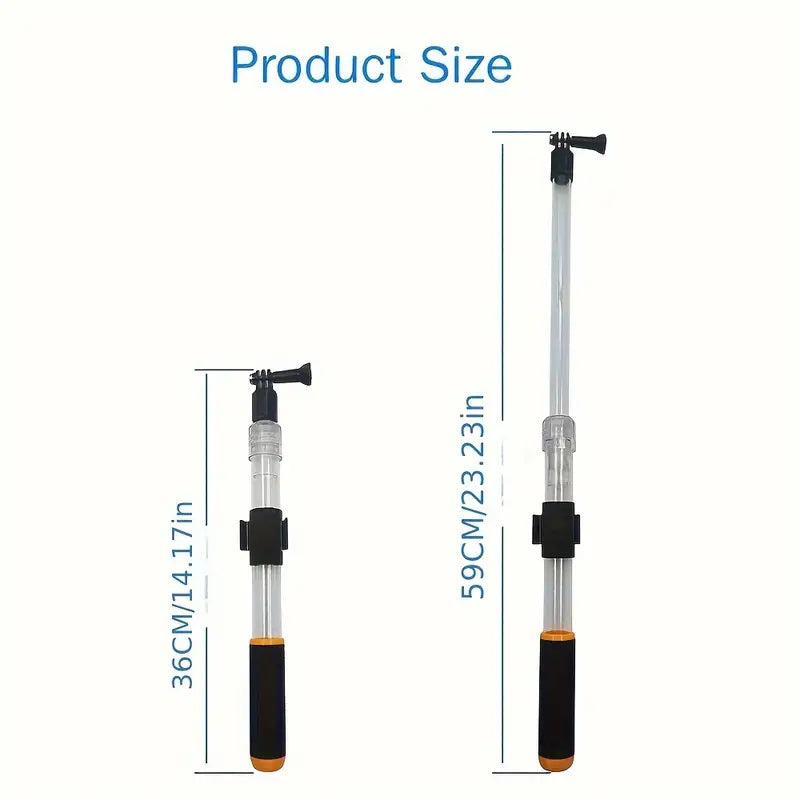 4 in 1 Extension Floating Monopod Selfie Stick