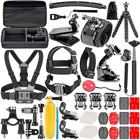 MIX BOX 50 in 1 GoPro Hero Accessories & DJI Osmo Action Accessory Kit