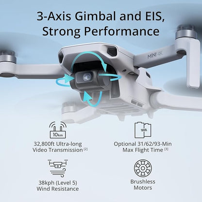 DJI MINI 4K FLY MORE COMBO (RC-N1C) ** PRE ORDER NOW **