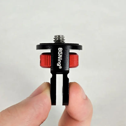 360° Reinforced Anti-Reverse CNC Two Card Head Turn 1/4 Adjustable Metal Adapter