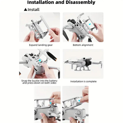 BRDRC DJI Mini 4 Pro Height Increasing Landing Gear