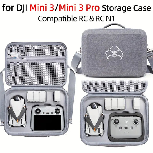 DJI Mini 3/ Mini 3 Pro Portable Case ** CAN HOLD UP TO 5 BATTERIES **