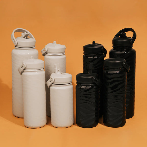 LIZZARD PRINTED FLASK (VARIETY OF SIZES)