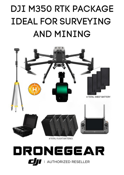 DJI M350 RTK SURVEYING & MINING PACKAGE