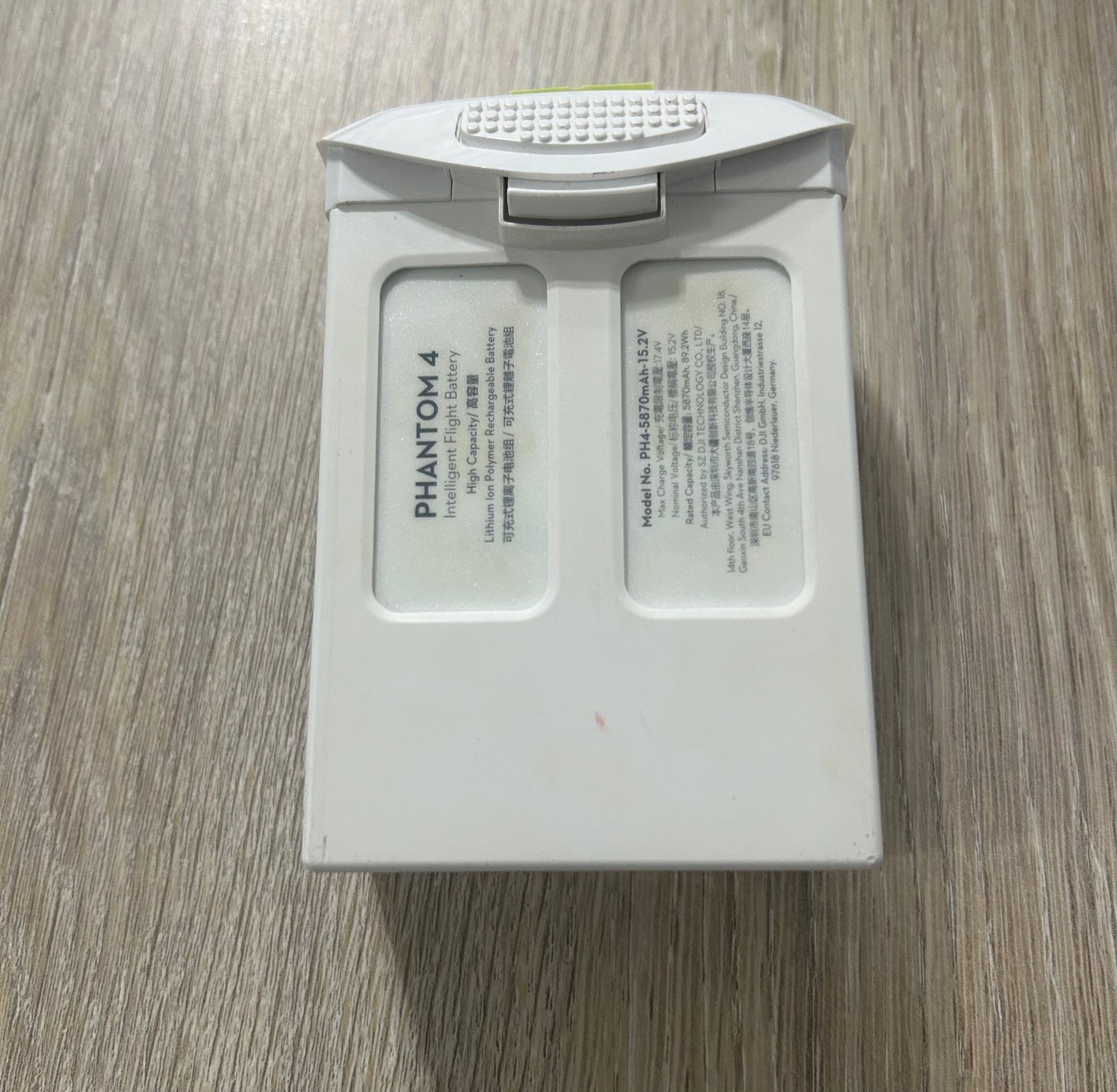 DJI PHANTOM HIGH CAPACITY BATTERY PRE OWNED – Drone Gear SA