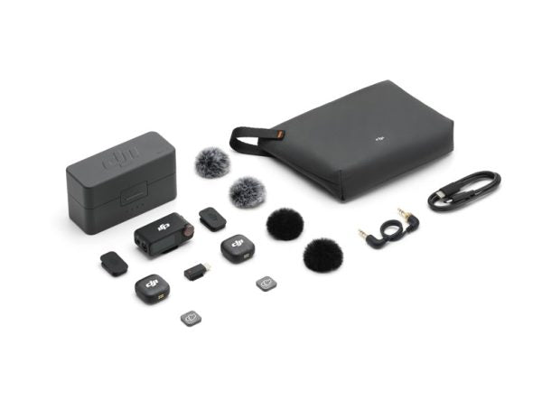 DJI MIC 3 (2 TX + 1 RX + CHARGING CASE)