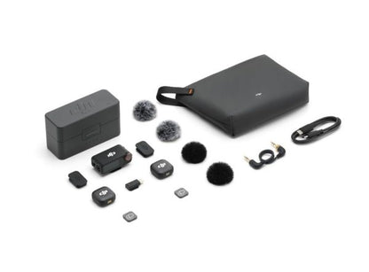 DJI MIC 3 (2 TX + 1 RX + CHARGING CASE)