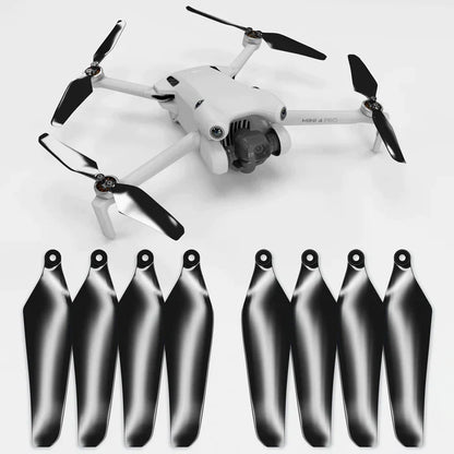 Mini 4 / 3 Pro SUPER STEALTH Upgrade Propellers (Full Set) (Variety of Colours)