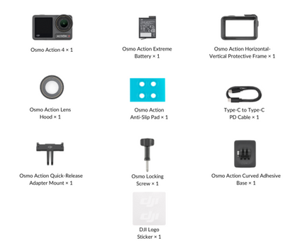 DJI OSMO ACTION 4 STANDARD COMBO