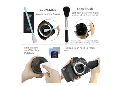 12Pcs Camera Lens Cleaning Tools Kit