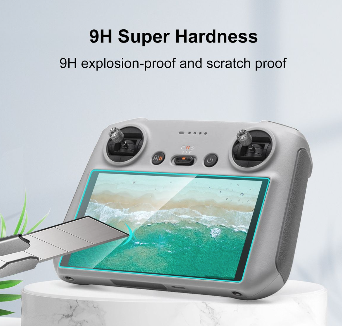 PULUZ Tempered Glass Screen Protector for DJI Mini 3 Pro / DJI Mini 4 Pro / Air 3/ Mavic 3 Classic