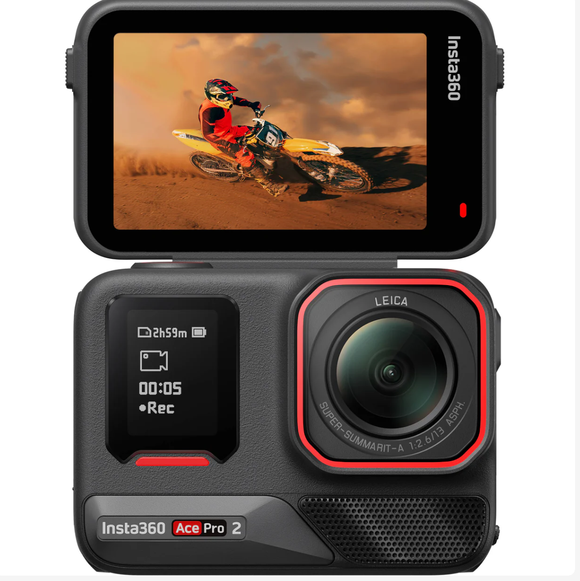 Insta360 Ace Pro 2 Action Camera + Dual Battery Bundle