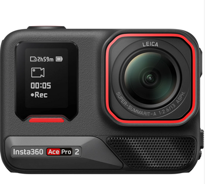 Insta360 Ace Pro 2 Action Camera + Dual Battery Bundle