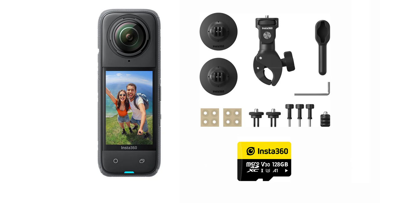 Insta360 X4 Motorcycle Bundle