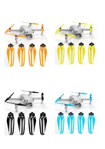 Mavic Air 2S STEALTH Upgrade Propellers (Full Set) (Variety of Colours)