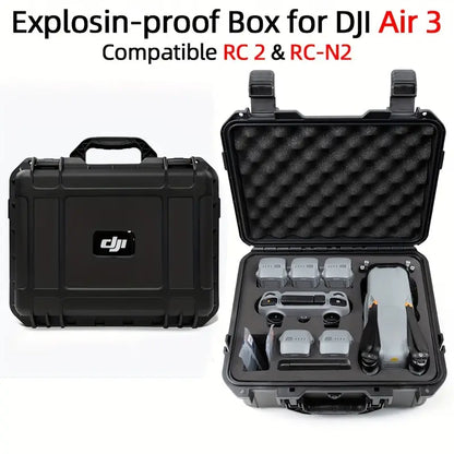 Hard Pelican Type Case for DJI Air 3 (No Strap Included)