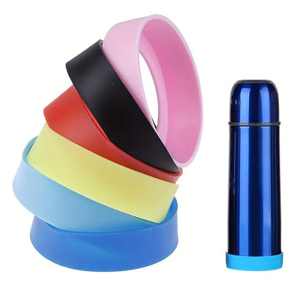 Silicone Round Non-Slip Bottle Cover (FITS 6.5CM/2.56IN)