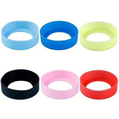 Silicone Round Non-Slip Bottle Cover (FITS 6.5CM/2.56IN)