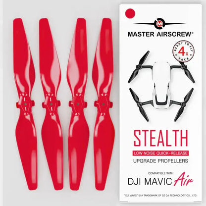 Mavic Air STEALTH Upgrade Propellers (Variety of Colours)