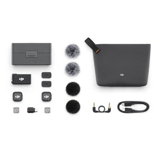 DJI MIC 3 (2 TX + 1 RX + CHARGING CASE)