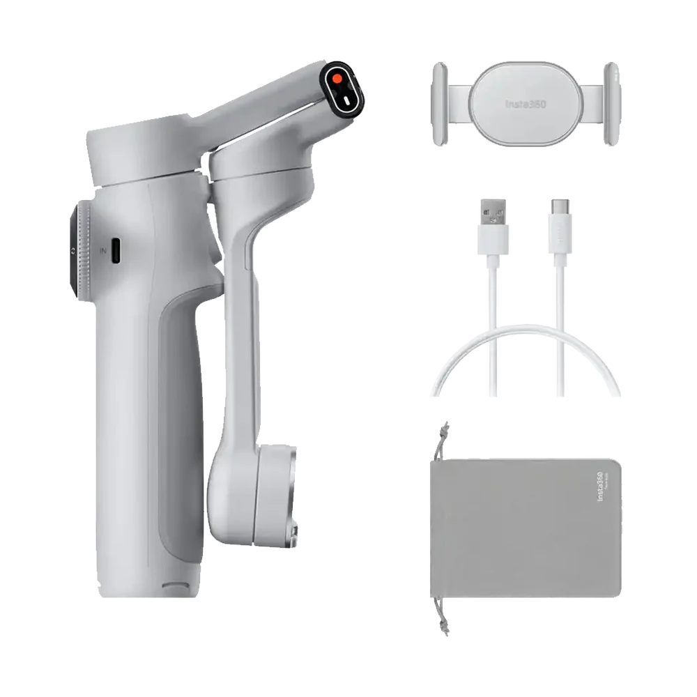 Insta360 Flow 2 Standard Bundle (Stone Gray)