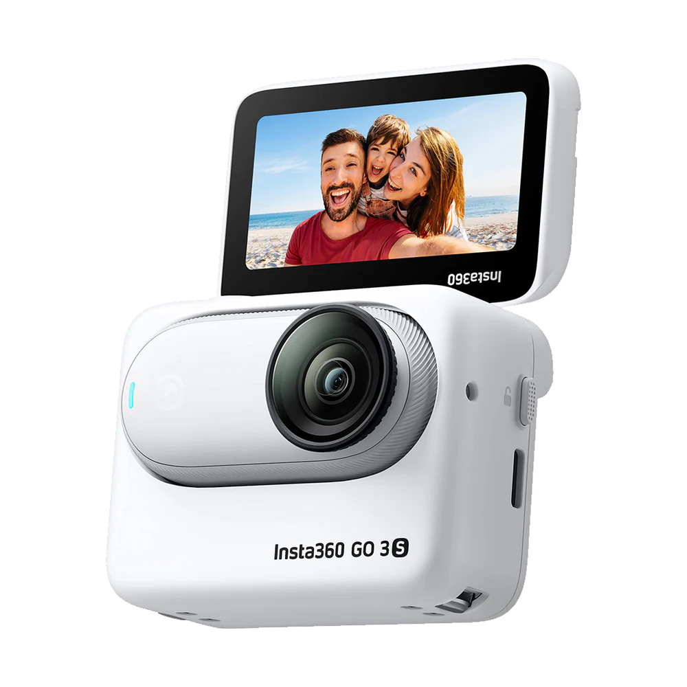Insta360 GO 3S Action Camera (128GB, Arctic White)