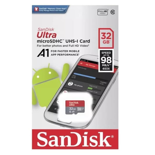 Sandisk Ultra Micro SD card (various sizes available)