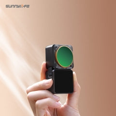 Sunnylife Action Camera Lens Filter Magnetic ND4 ND32 ND16 Adjustable ND8/PL CPL MCUV Diving Filters Accessories for ACTION 2