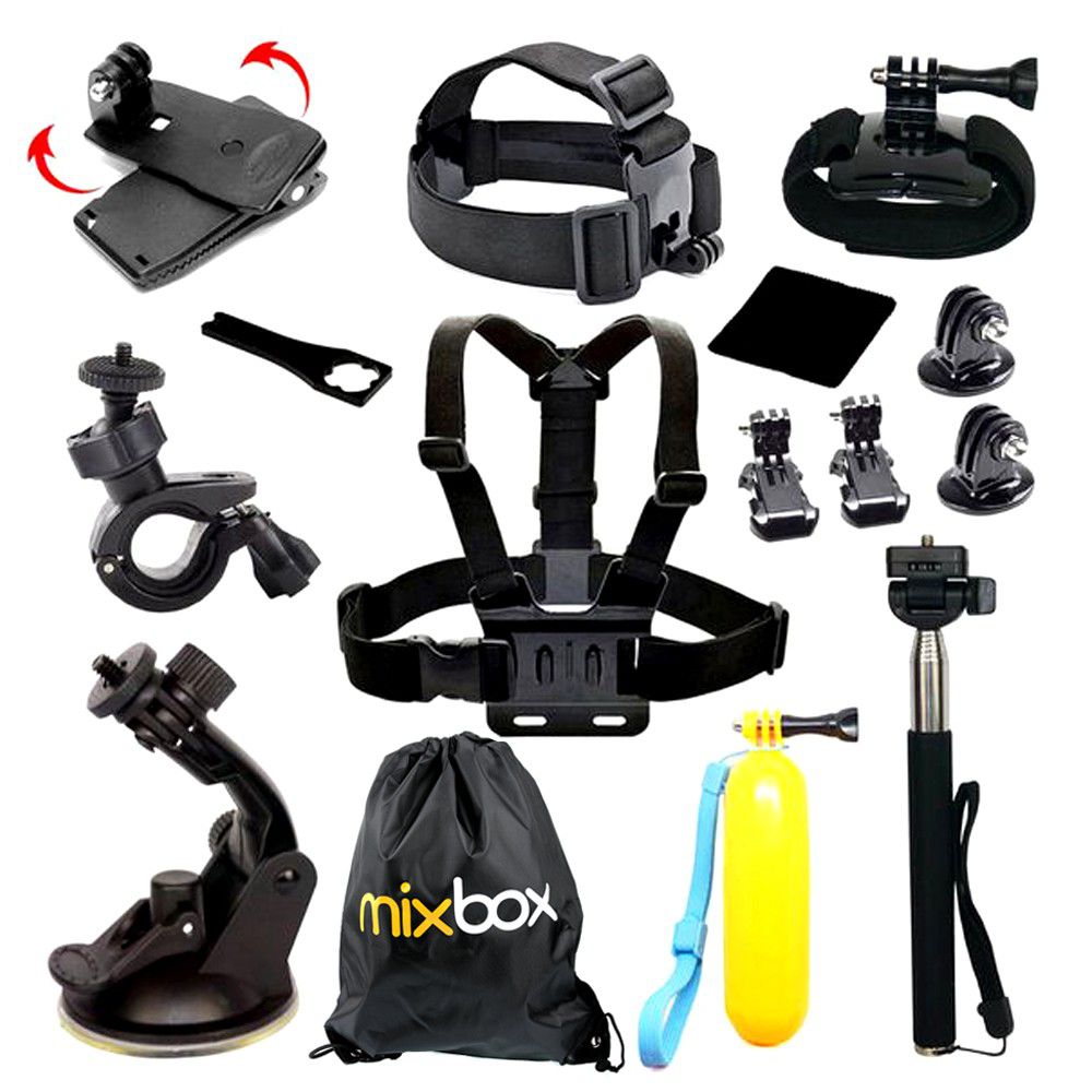 MIX BOX 8-in-1 Accessories Kit for GoPro hero and DJI Osmo Action