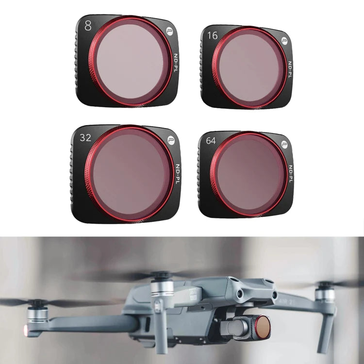 Nd Pl Mavic Air Filters PGYTECH ND PL 8+ND16+ND32+ND64 Lens