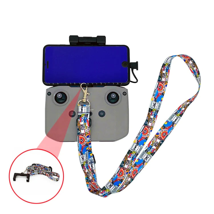 GRAFFITI LANYARD WITH CONNECTOR FOR MINI 2/MINI 3/ AIR 2/ AIR 2S/ MAVIC 3