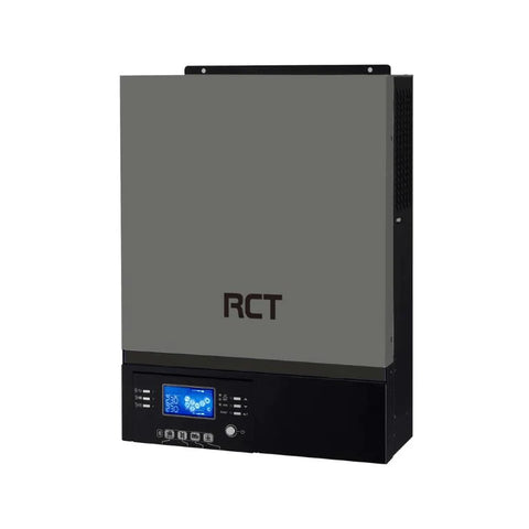 RCT Axpert VM3 3KVA 24 VDC 4000w PV & Battery Independent BMW Compatible, BT, No Parallel Operations.