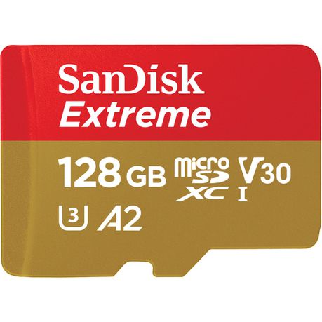 SanDisk Micro SDXC Extreme (160MB/S) A2 C10 V30 UHS-I U3