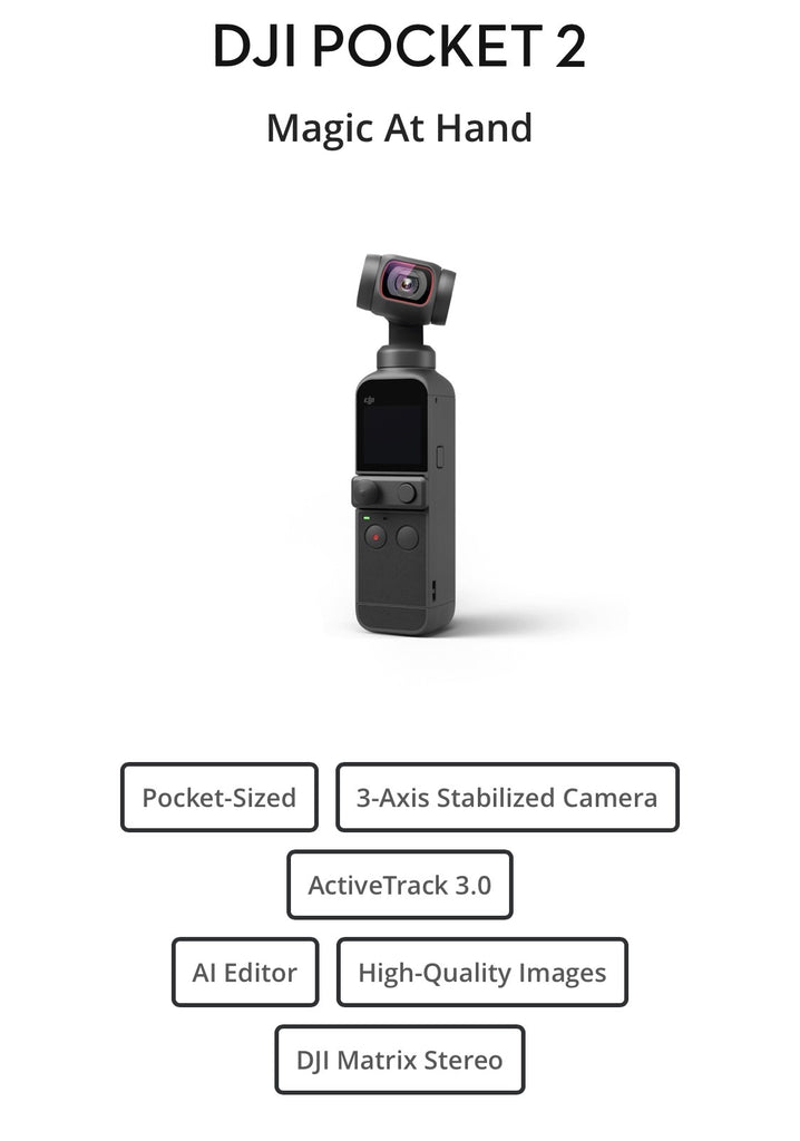 DJI Osmo Pocket 3 Creator Combo - Orms Direct - South Africa