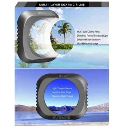 6pc Sunnylife Air 2S ND Filters (ND 4, 8, 16, 32, UV & CPL)