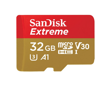 SanDisk Micro SDXC Extreme (160MB/S) A2 C10 V30 UHS-I U3