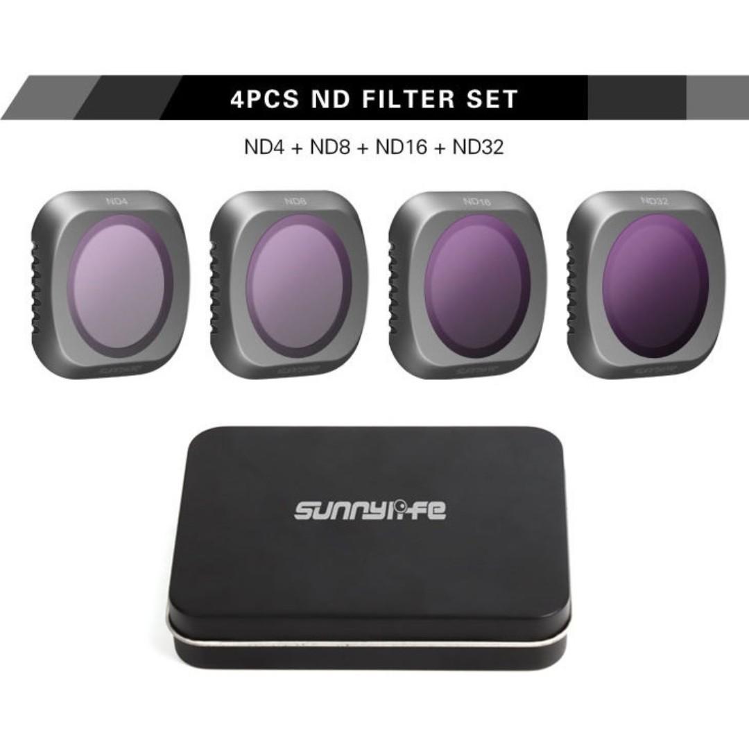 Sunnylife Mavic 2 Pro Filter Kit 4pk (ND4, ND8, ND16, ND32)