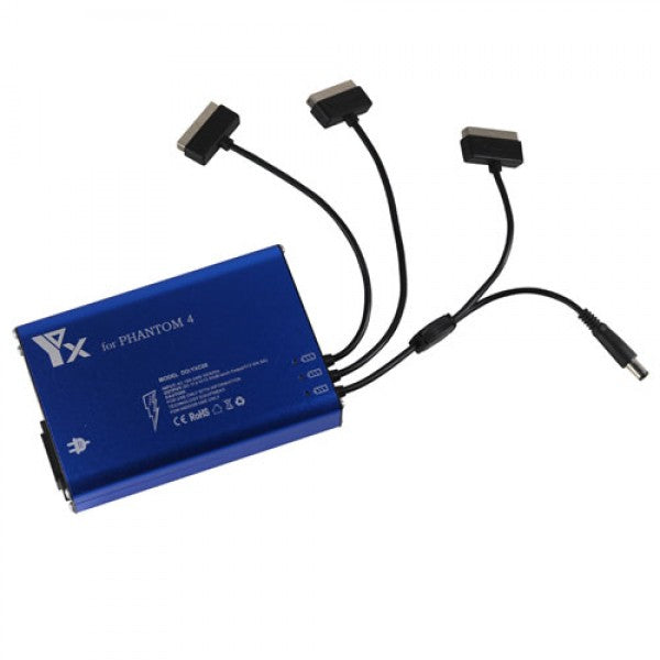 YX 4in1 Multi Battery Charging Hub for DJI Phantom 4/4Pro/4 Adv
